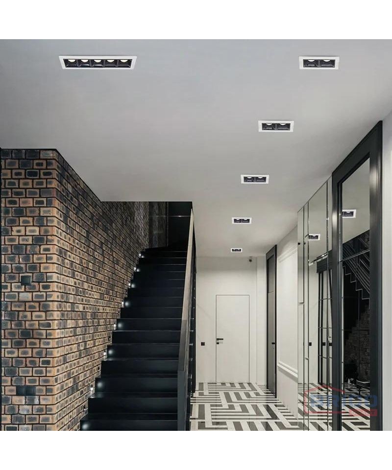 L'éclat moderne: spots LED plafond
